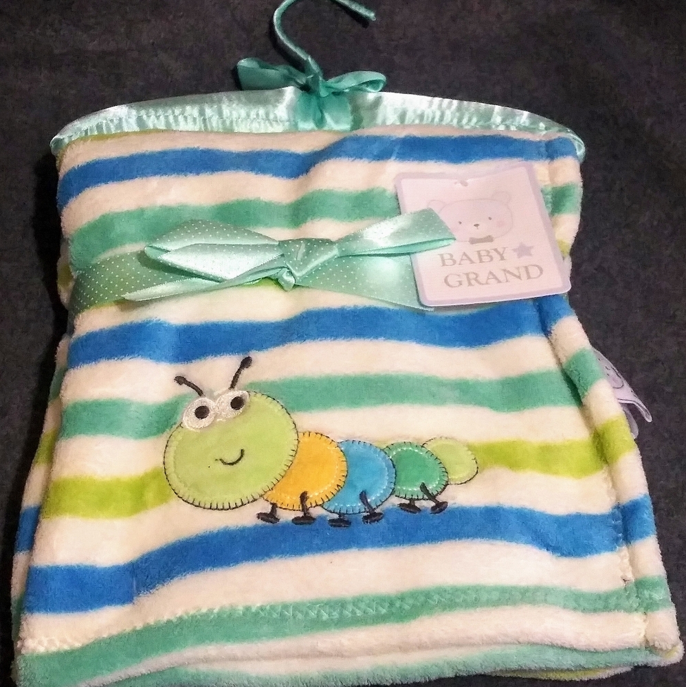 New Baby Grand Cozy Baby Blanket
